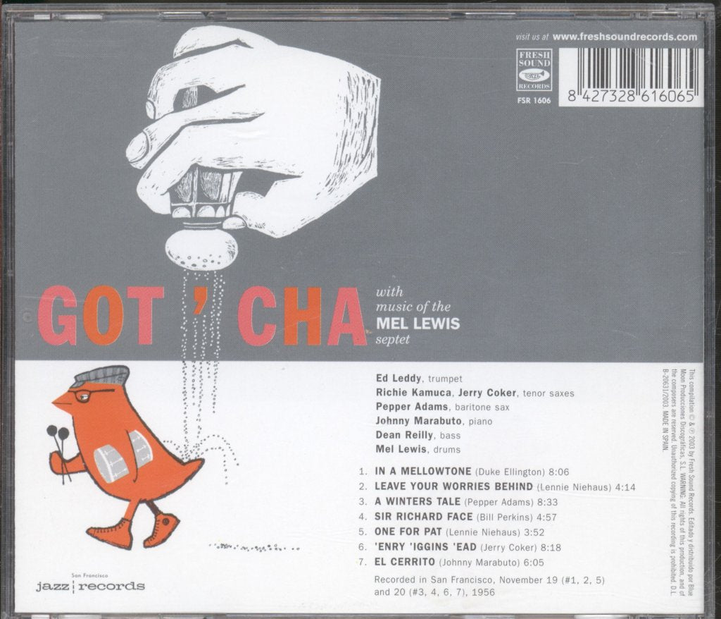 Mel Lewis Septet - Got'cha - Cd