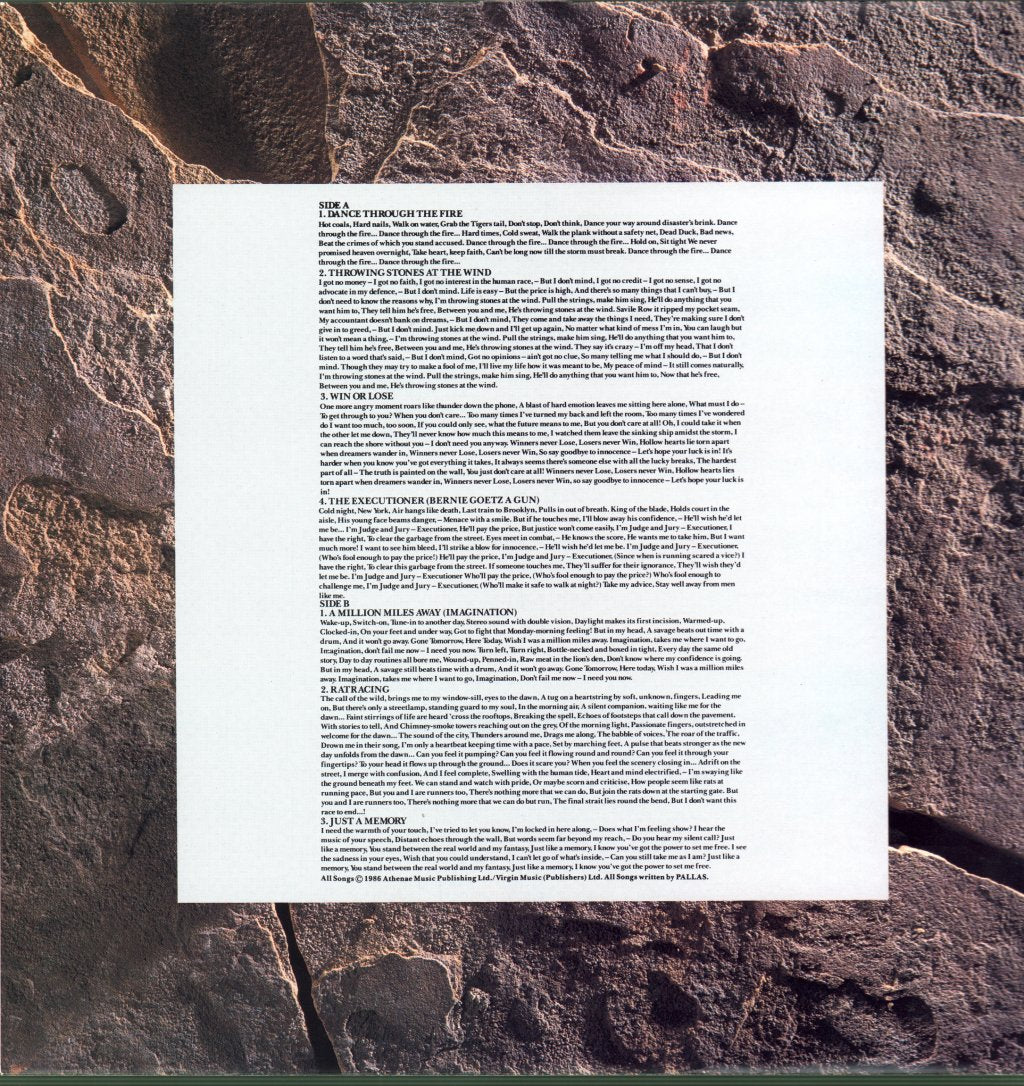 Pallas - Wedge - Lp