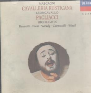 Mascagni/Leoncavallo - Cavalleria Rusticana/Pagliacci - Cd