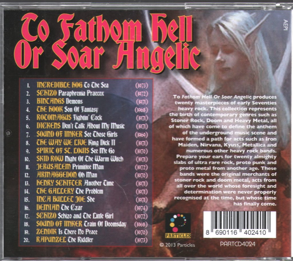 Various Artists - To Fathom Hell Or Soar Angelic - Cd