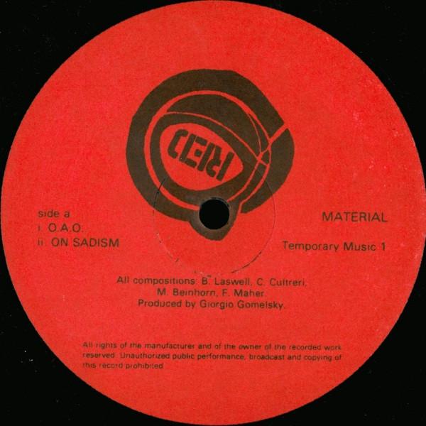 Material - Temporary Music 1 - 12 Inch