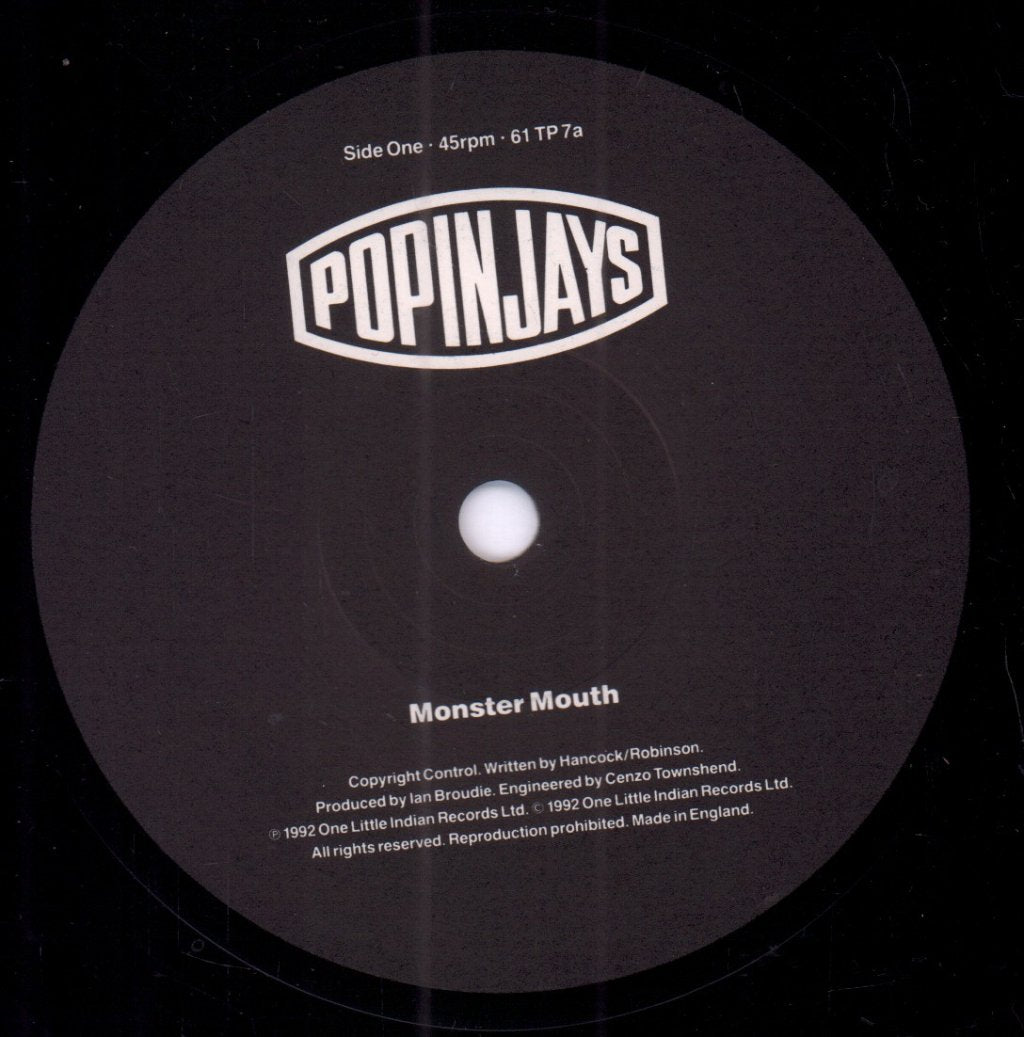 Popinjays - Monster Mouth - 7 Inch