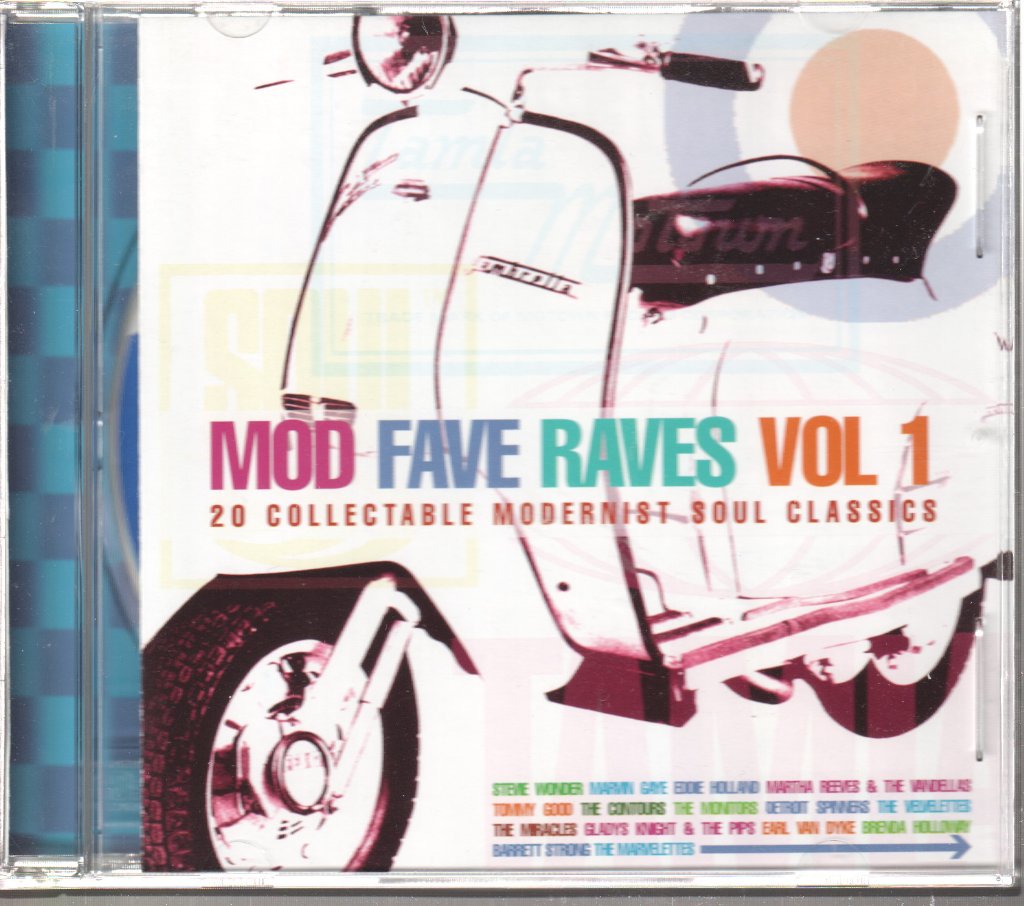Various Artists - Mod Fave Raves Vol 1 - 20 Collectable Modernist Soul Classics - Cd