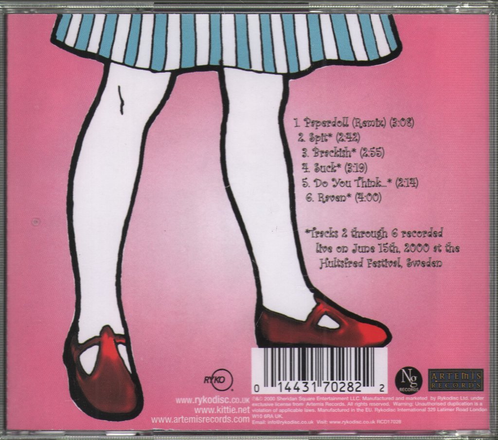Kittie - Paperdoll EP - Cd