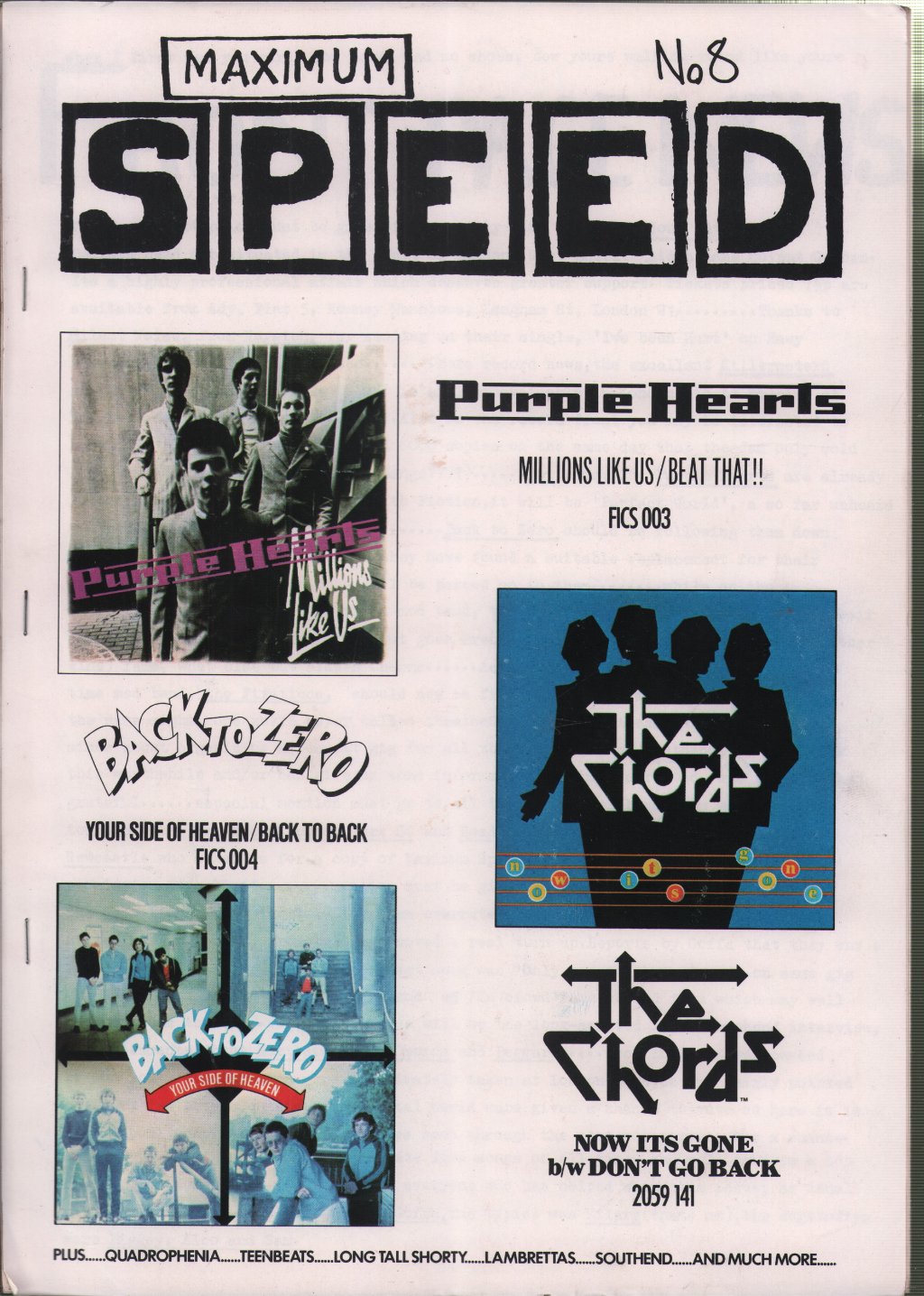 Maximum Speed - No.8 - Fanzine