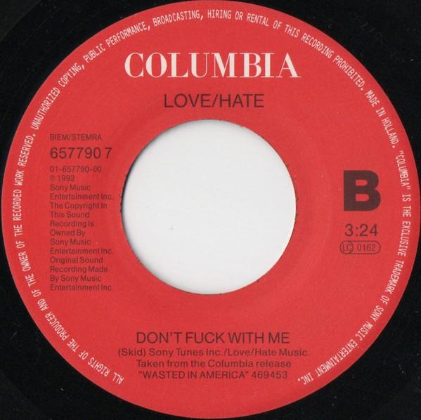 Love/Hate - Happy Hour - 7 Inch