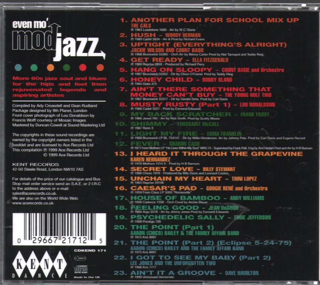 Various Artists - Even Mo' Mod Jazz - Cd