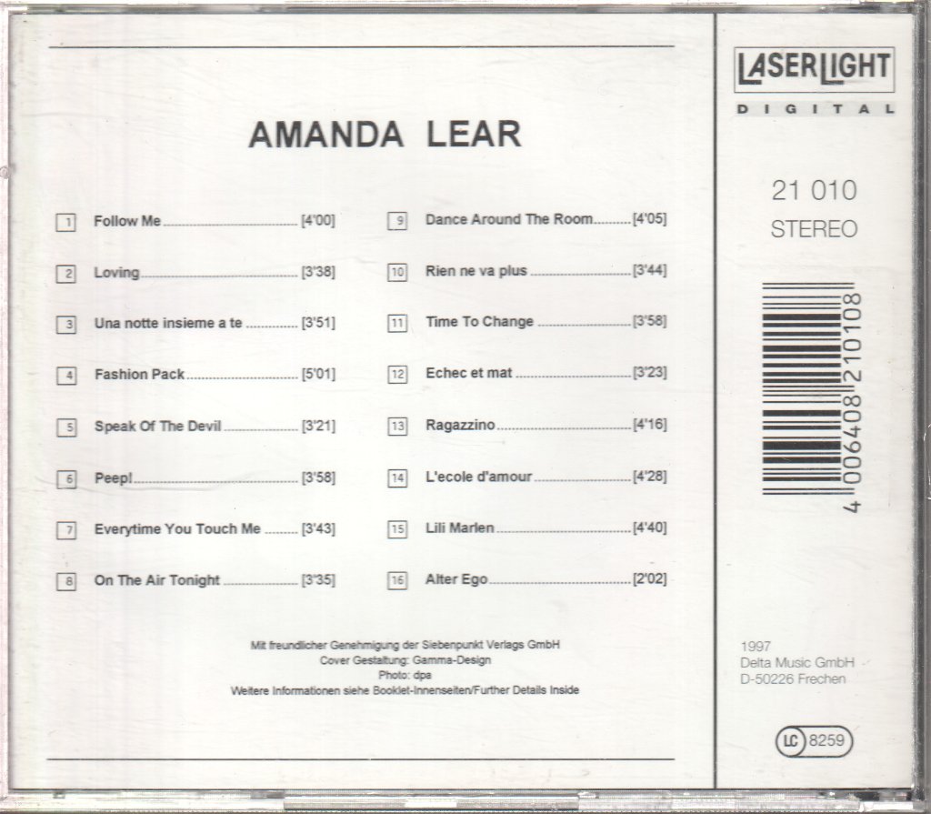 Amanda Lear - Amanda Lear - Cd