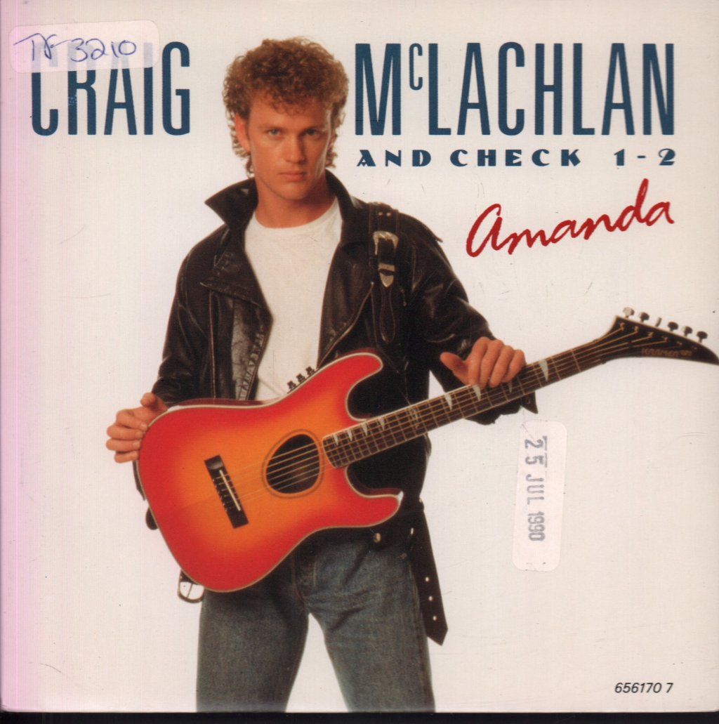Craig Mclachlan And Check 1-2 - Amanda - 7 Inch