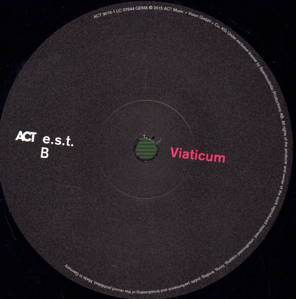 E.S.T. - Viaticum - Double Lp