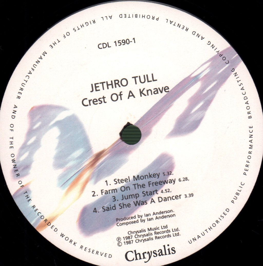 Jethro Tull - Crest Of A Knave - Lp