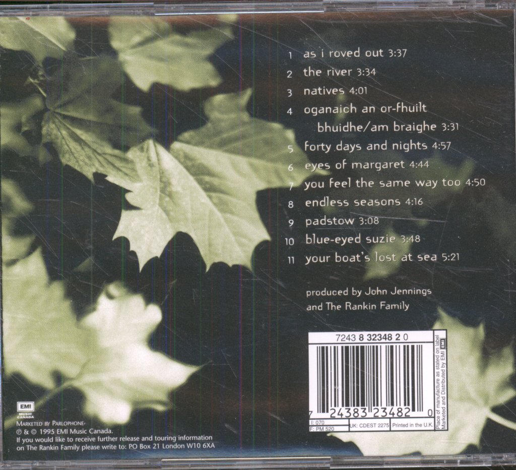 Rankin Family - Endless Seasons - Cd