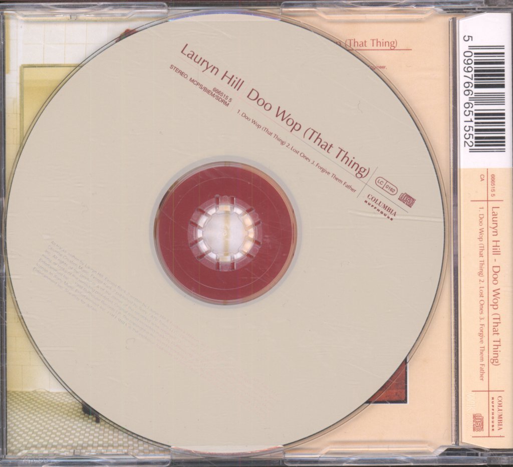 Lauryn Hill - Doo Wop (That Thing) - Cd
