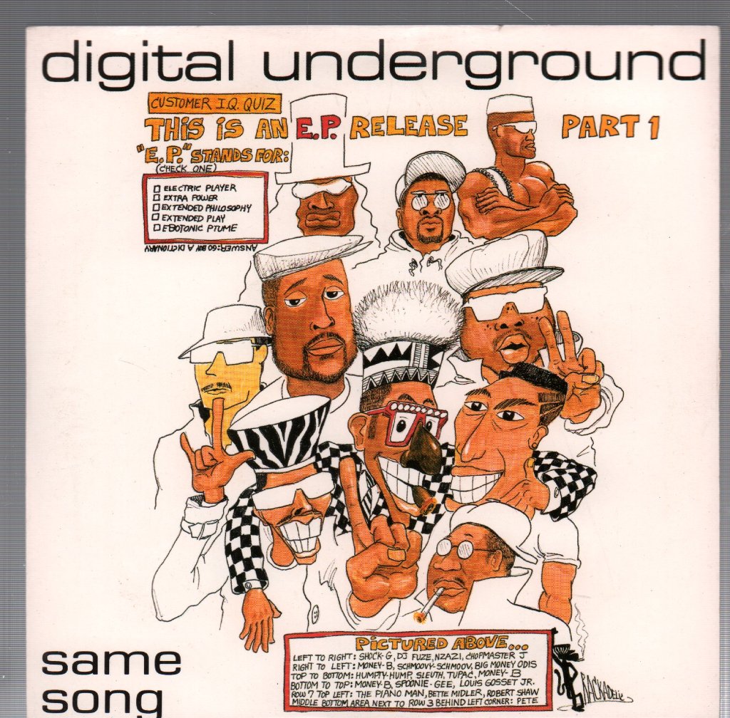 Digital Underground - Same Song - 7 Inch