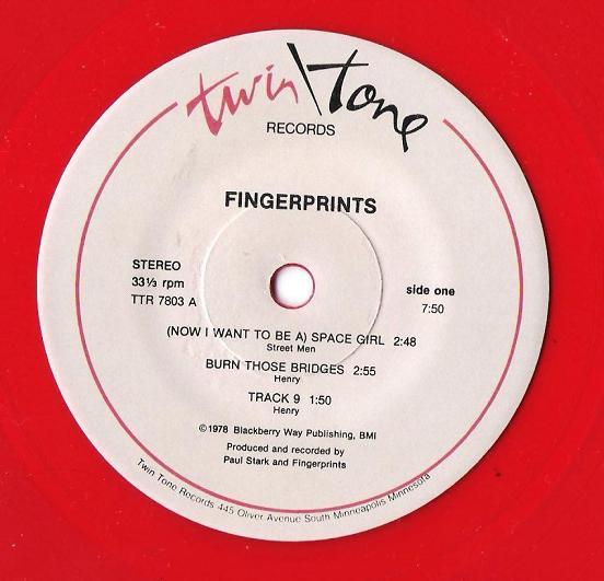 Fingerprints - (Now I Wanna Be A) Space Girl - 7 Inch