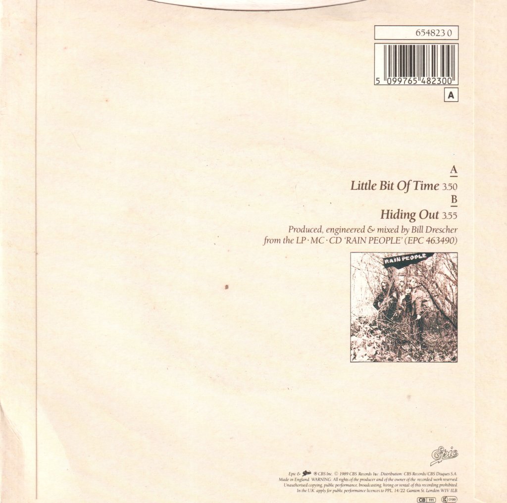 Rain People - Little Bit Of Time - 7 Inch