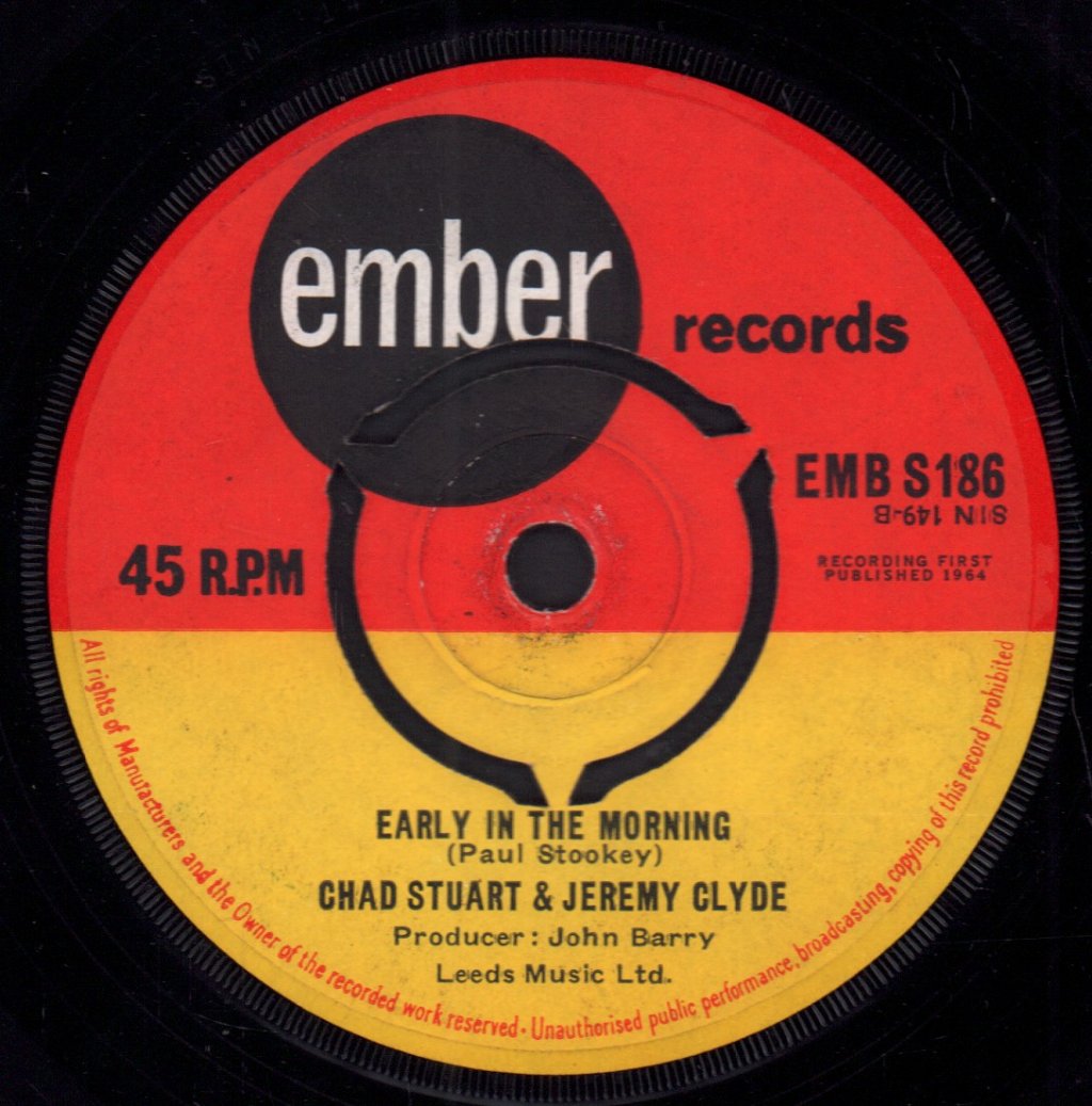 Chad Stewart And Jeremy Clyde - Like I Love You Today - 7 Inch