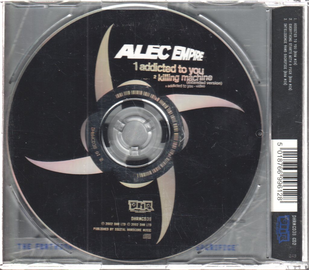 Alec Empire - Addicted To You (Raw Mixes) - Cd