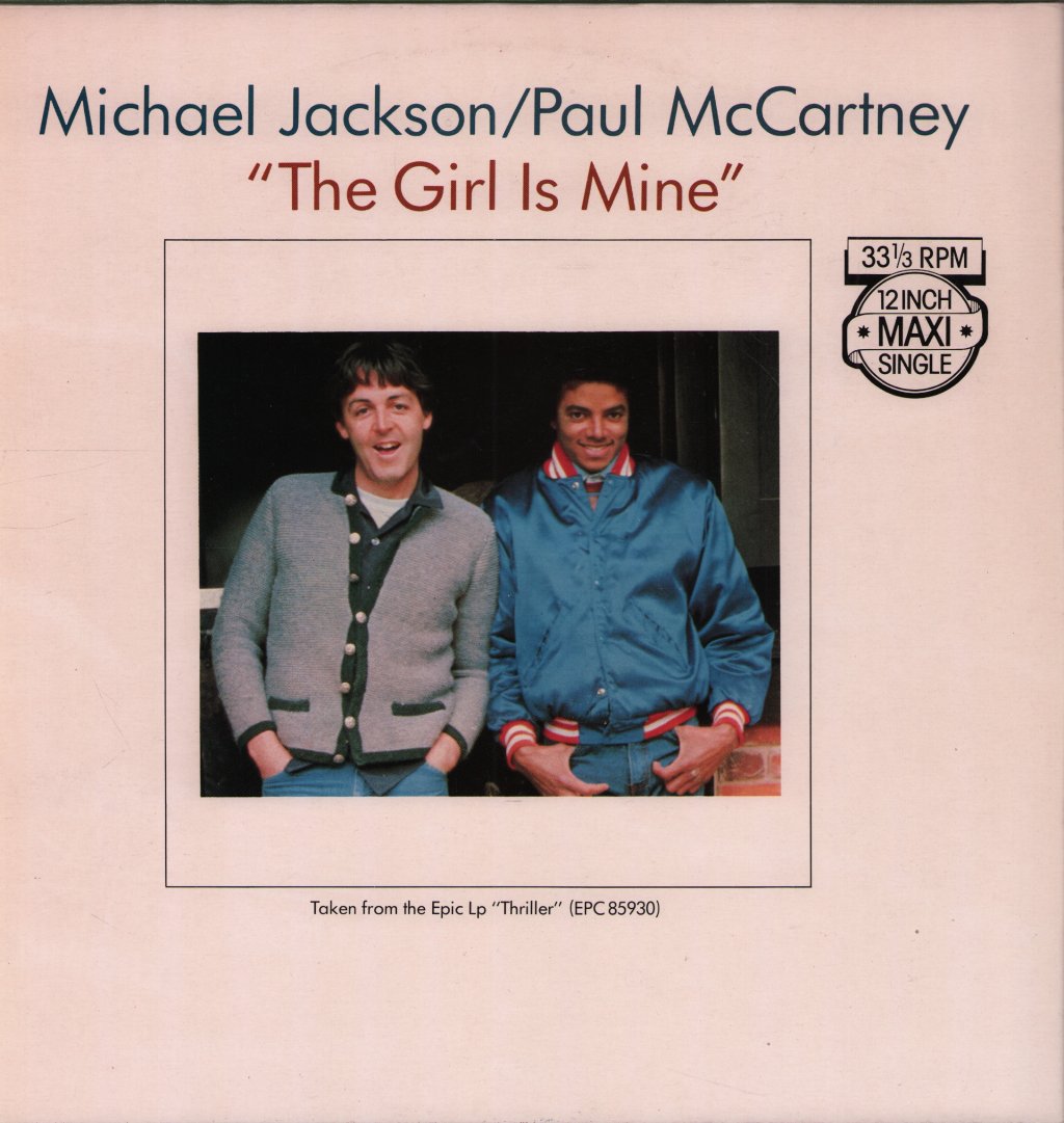 Michael Jackson and Paul Mccartney - Girl Is Mine - 12 Inch
