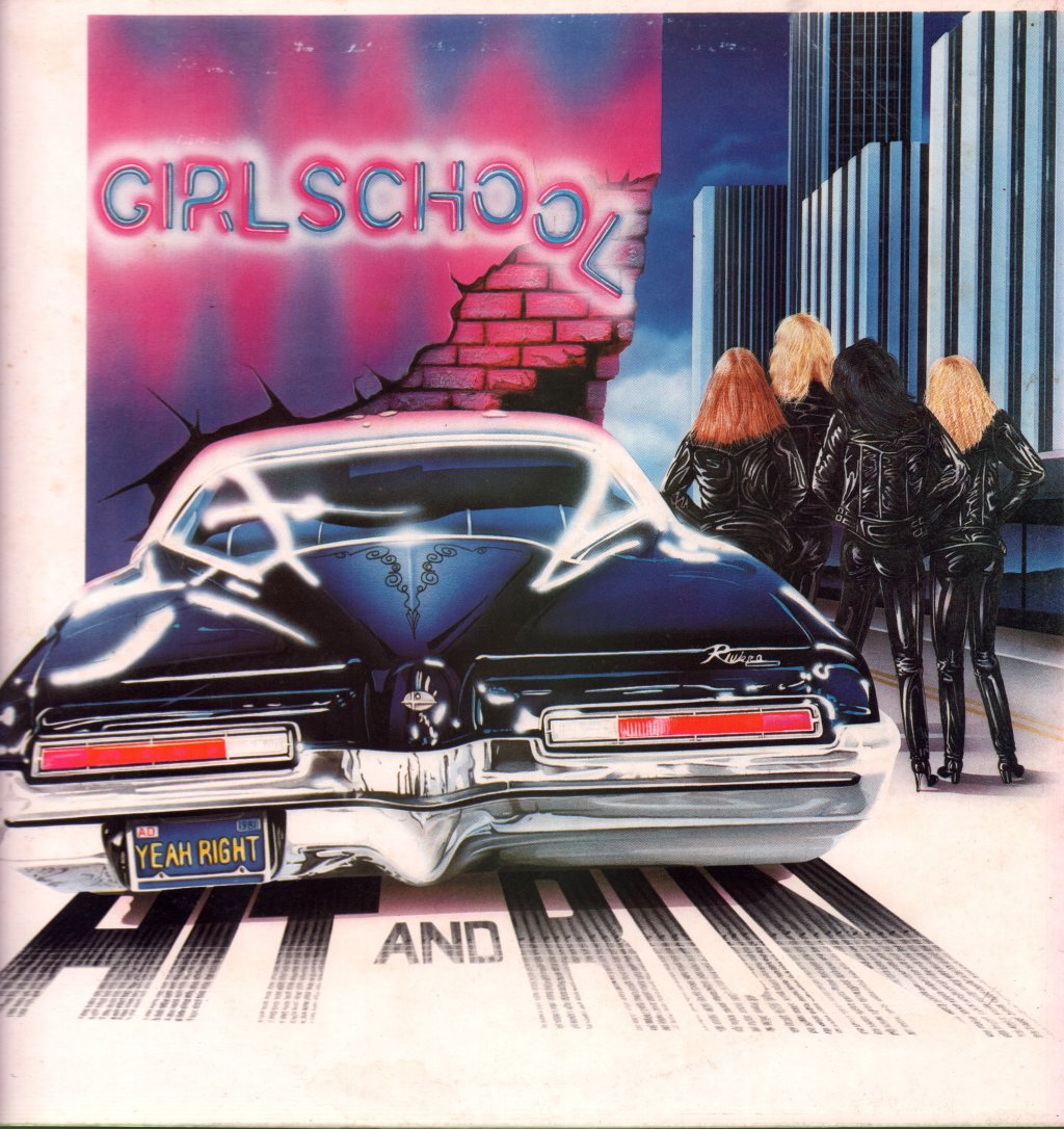 Girlschool - Hit And Run - Lp