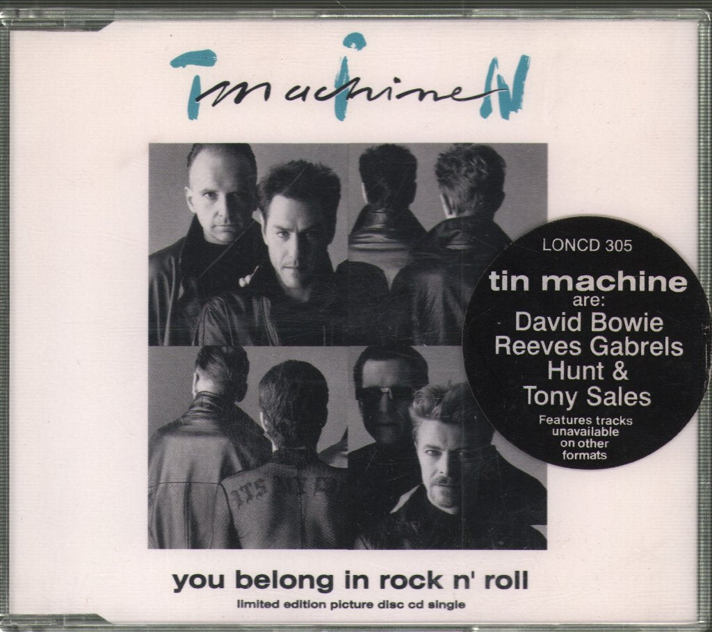 Tin Machine - You Belong In Rock N' Roll - Cd