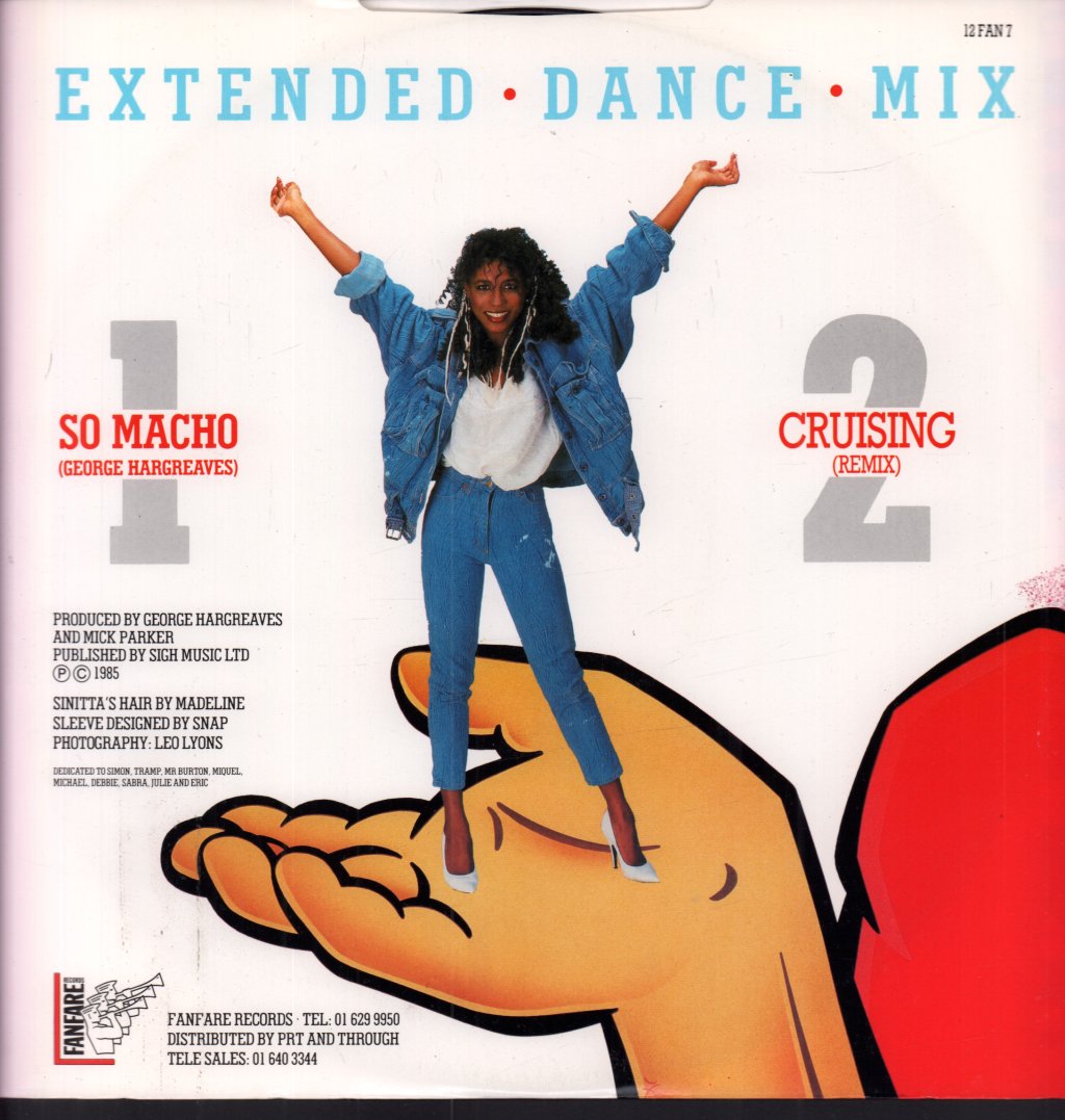 Sinitta - So Macho - 12 Inch