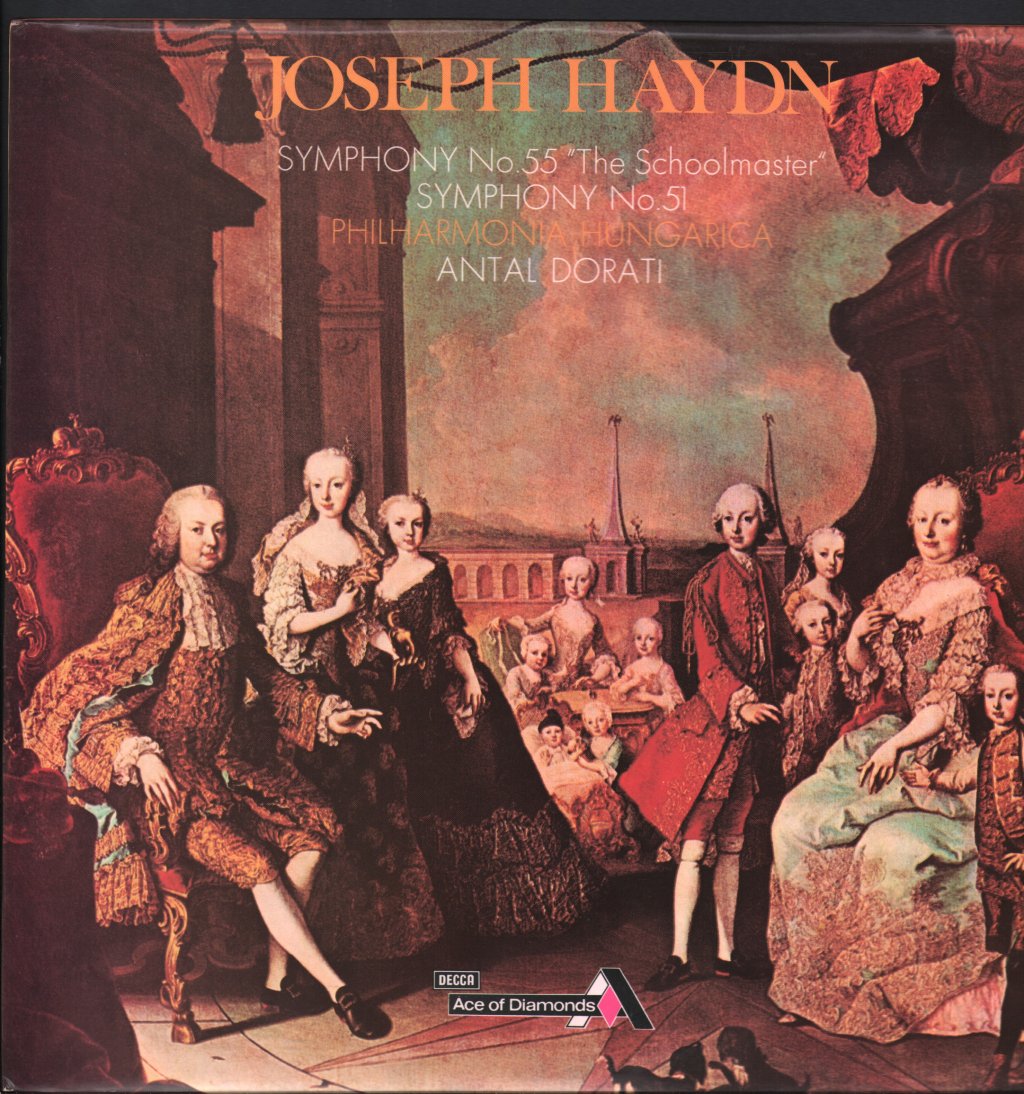 Antal Dorati / Philharmonia Hungarica - Joseph Haydn - Symphony No.55 "The Schoolmaster" / Symphony No.51 - Lp