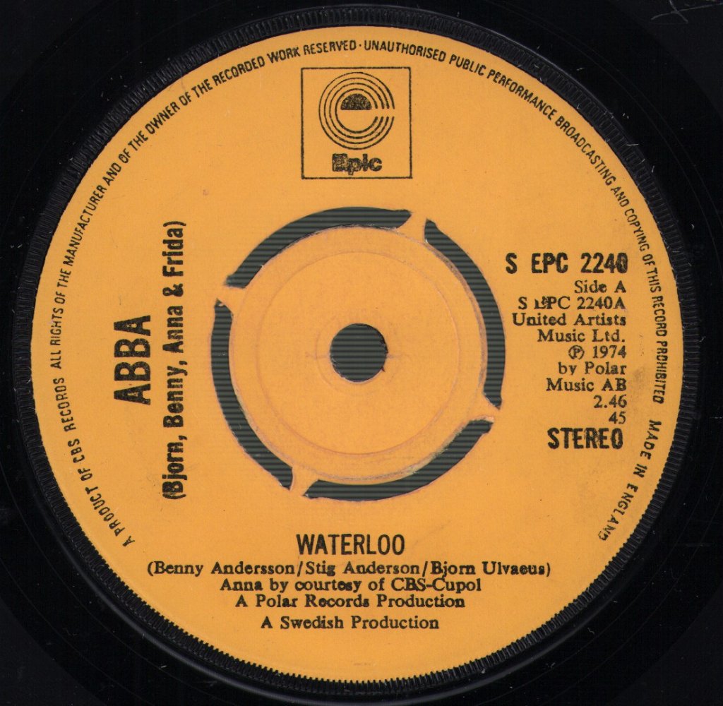 ABBA - Waterloo - 7 Inch