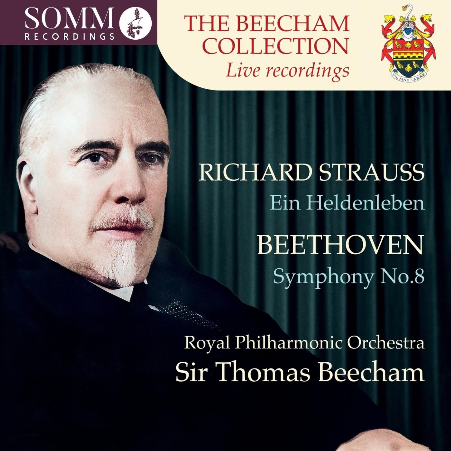 Royal Philharmonic Orchestra, Sir Thomas Beecham - Beecham Collection - Richard Strauss: Ein Heldenleben; Ludwig van Beethoven: Symphony No. 8 - Cd