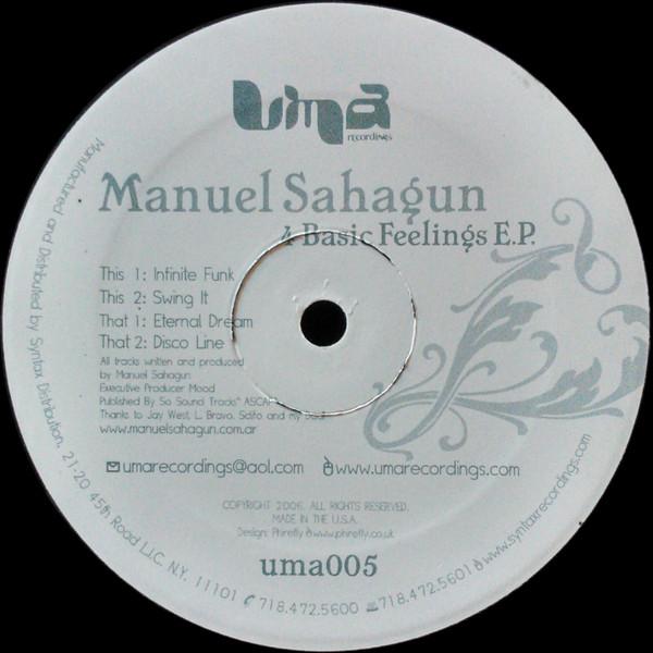 Manuel Sahagun - 4 Basic Feelings E.P. - 12 Inch