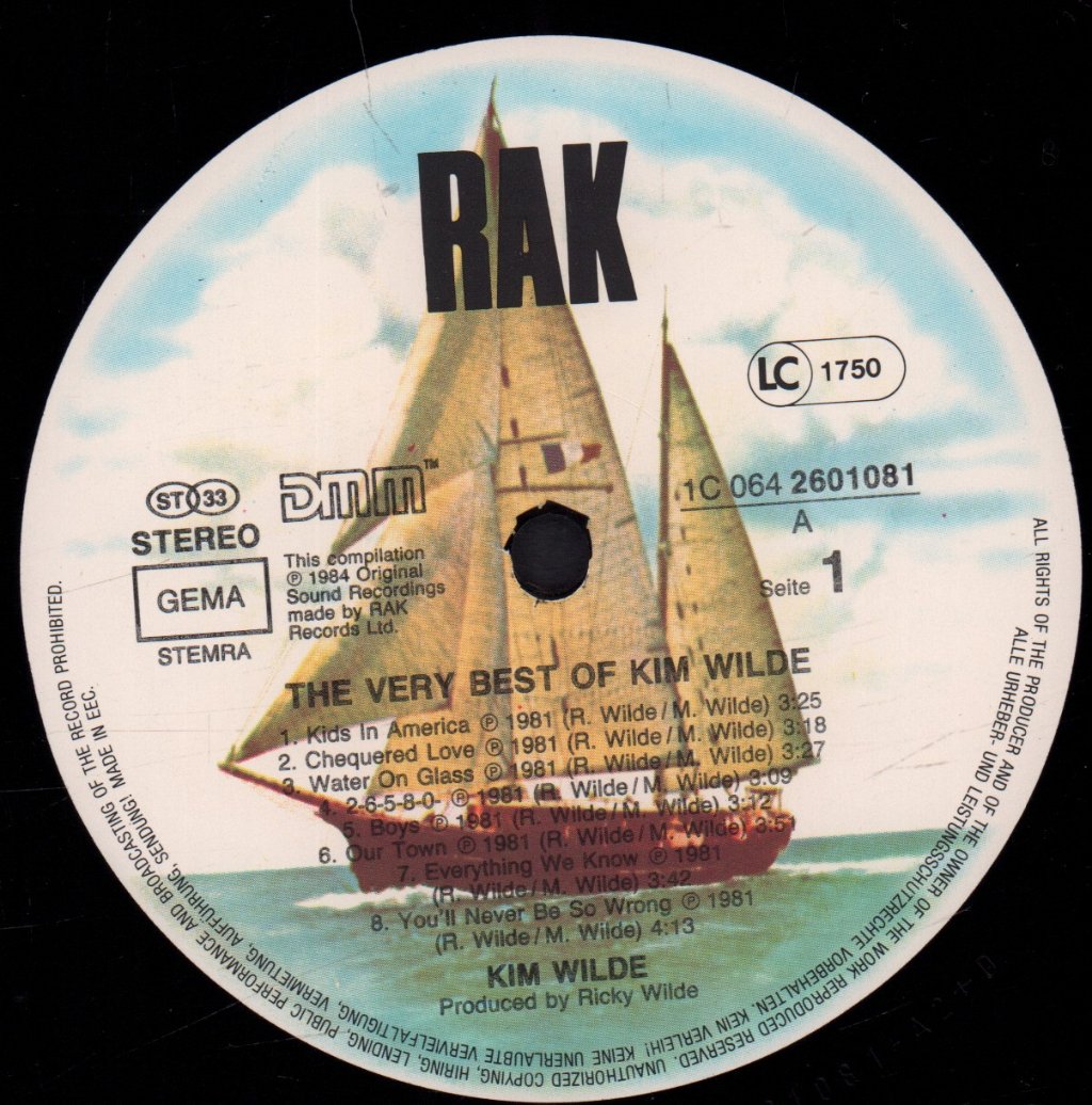 Kim Wilde - Very Best Of Kim Wilde - Lp
