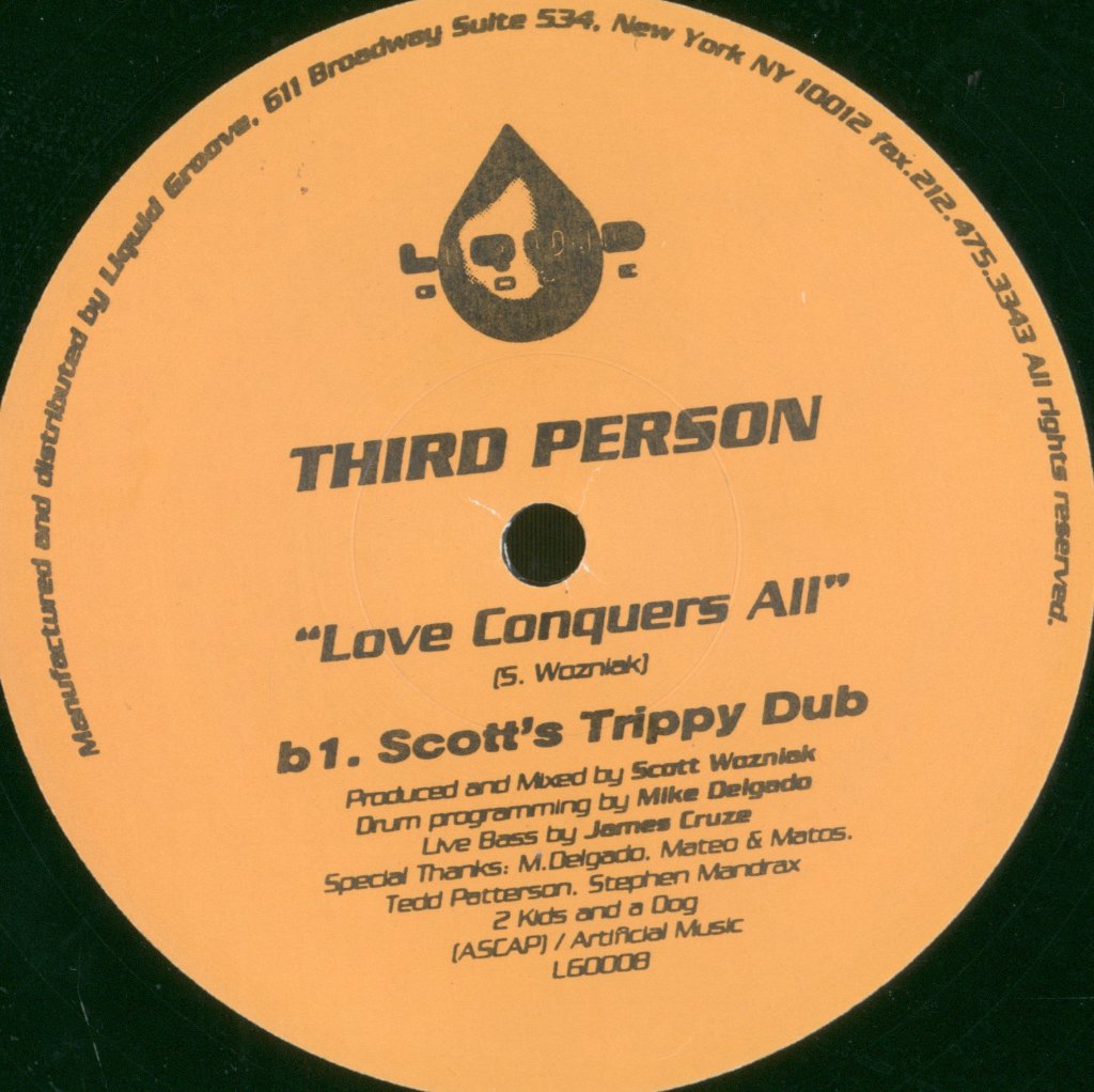 Third Person - Love Conquers All - 12 Inch