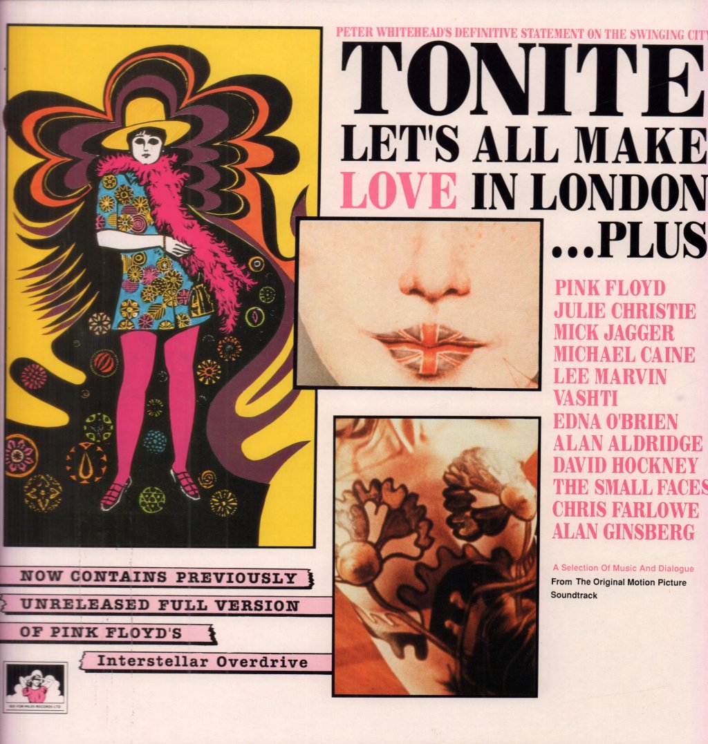 Various Artists - Tonite Let's All Make Love In London… Plus - Lp