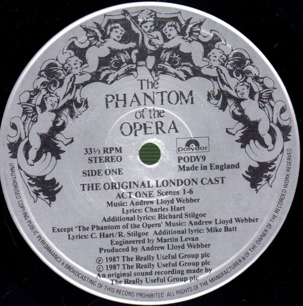 Various Artists - Phantom Of The Opera (Original London Cast) - Double Lp