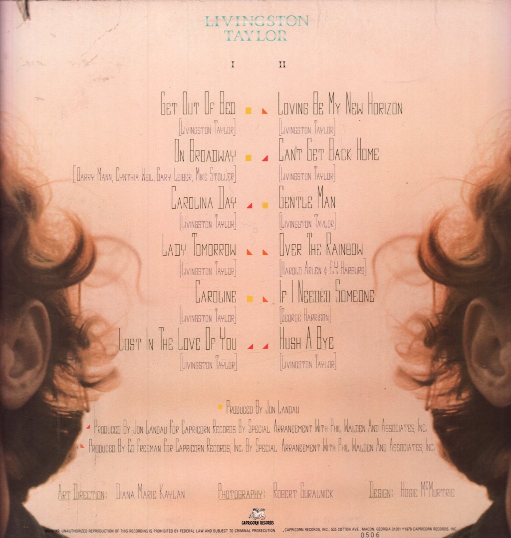 Livingston Taylor - Echoes - Lp