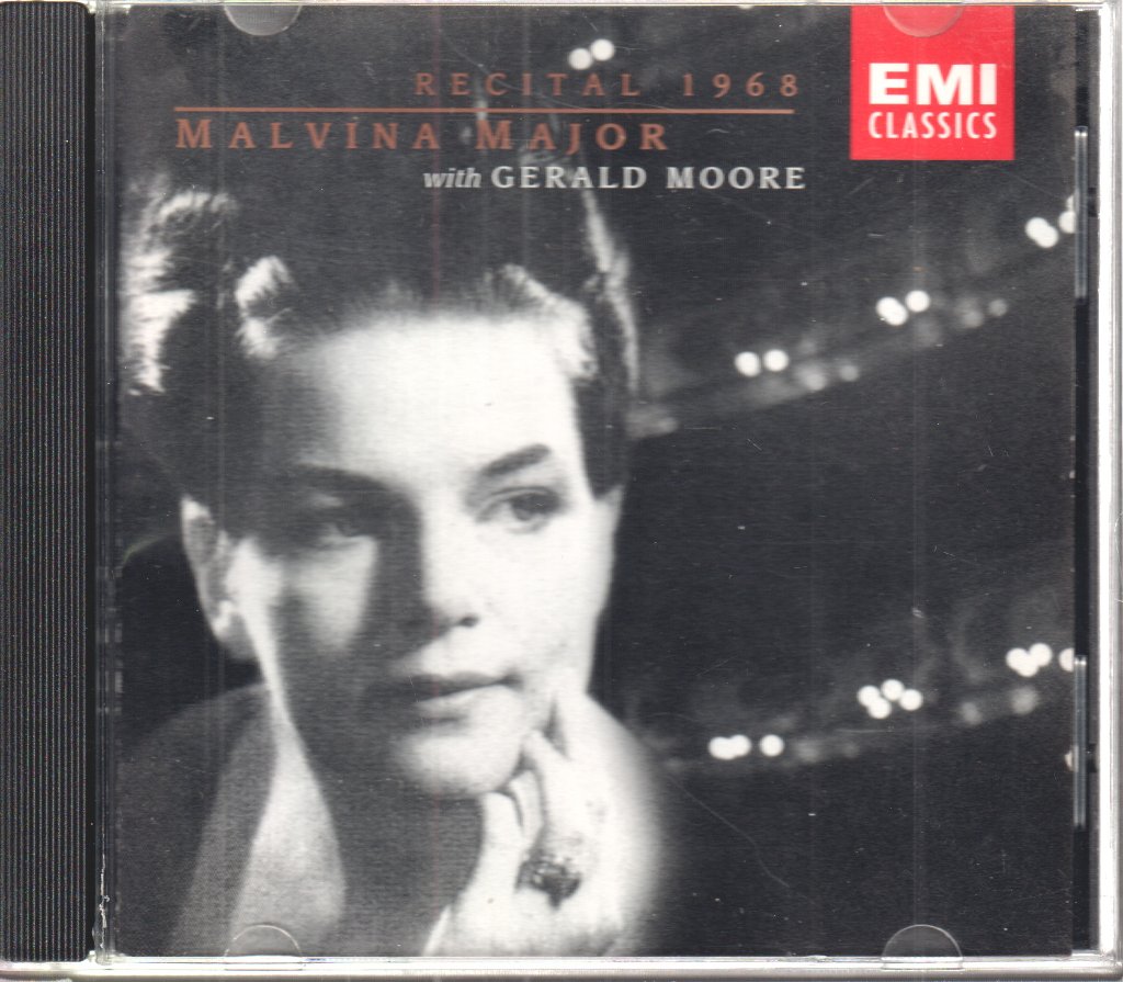 Malvina Major, Gerald Moore - Recital 1968 - Cd