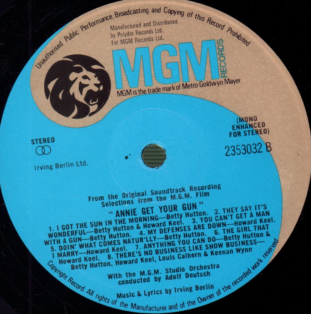 Various Artists - Seven Brides For Seven Brothers / Annie Get Your Gun (Soundtrack) - Lp