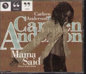 Carleen Anderson - Mama Said - Cd
