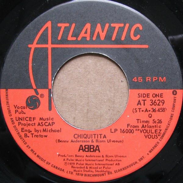 ABBA - Chiquitita - 7 Inch