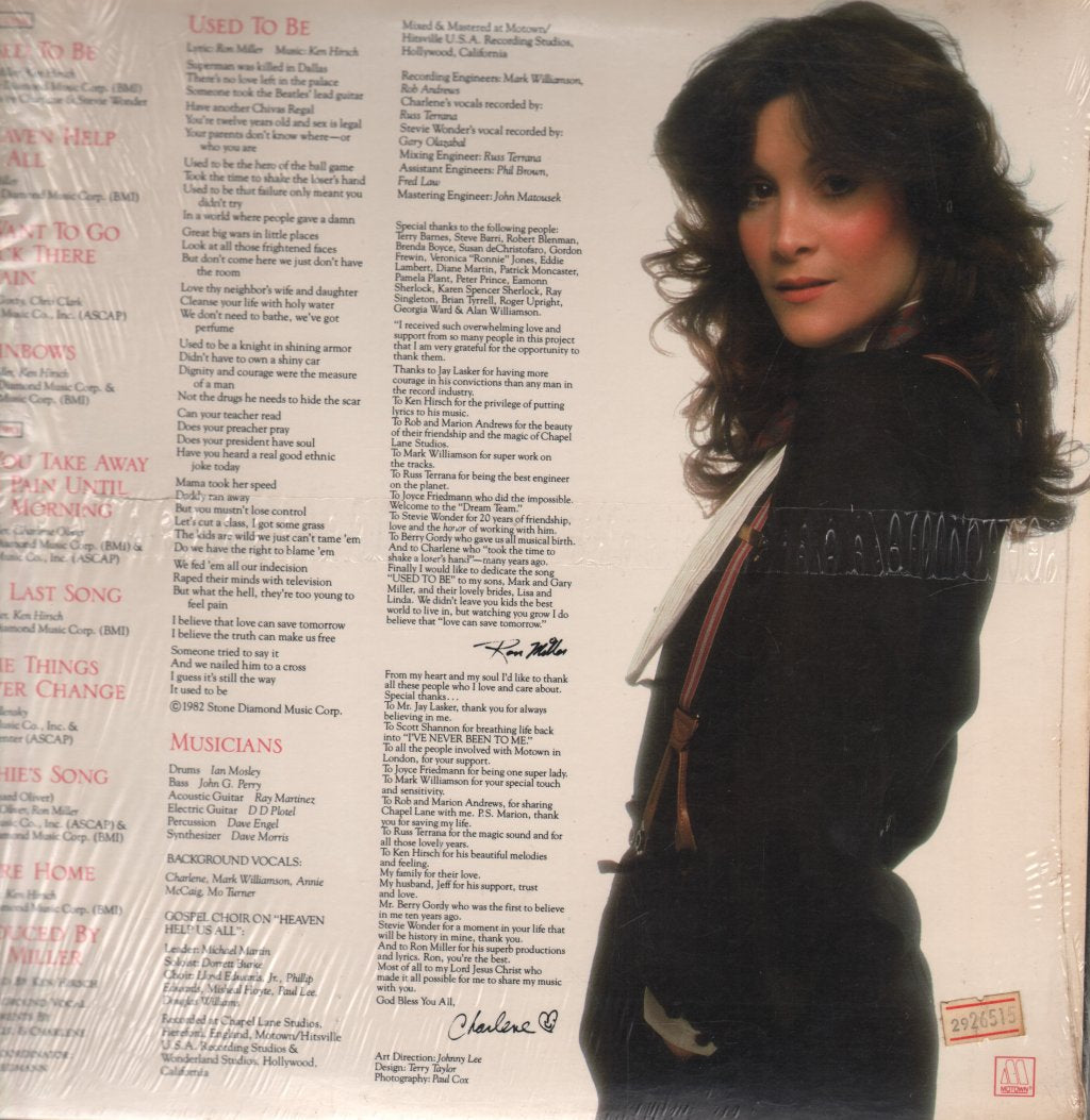 Charlene - Used To Be - Lp