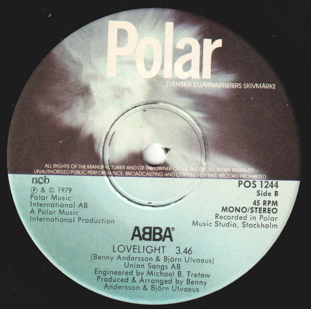 ABBA - Chiquitita c/w Lovelight - 7 Inch