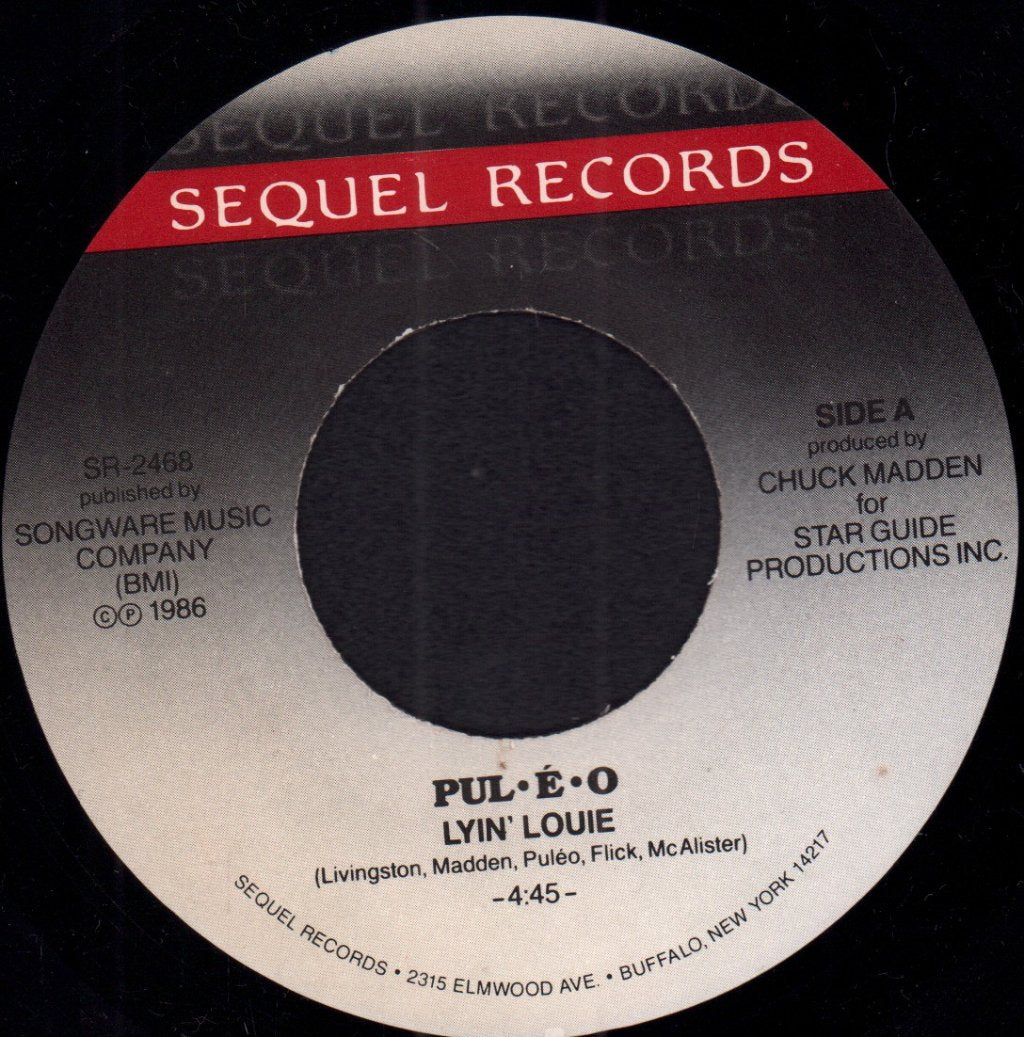 puleo - Lyin' Louie - 7 Inch