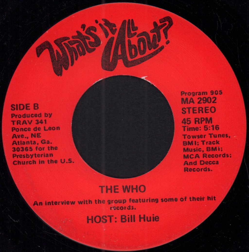 led zeppelin / who - What's It All About? - 7 Inch