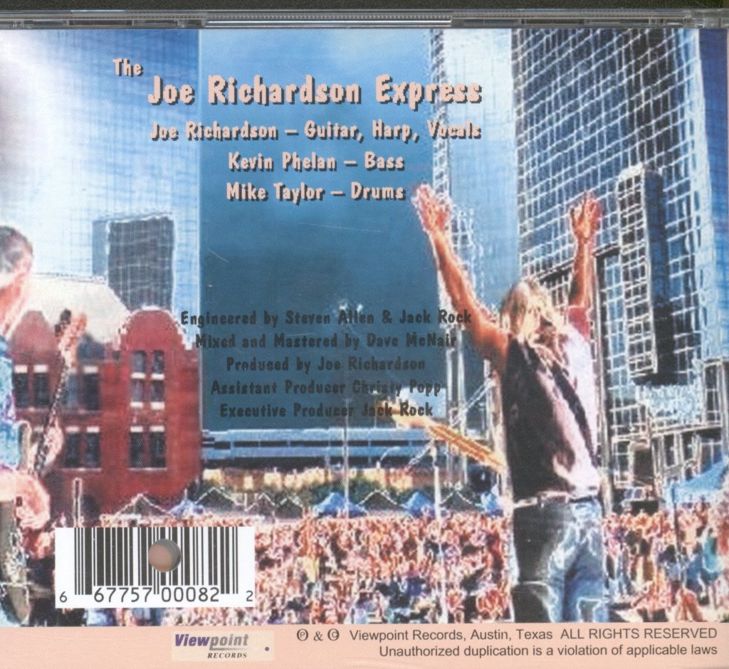 Joe Richardson Express - Way Beyond The Blues - Cd