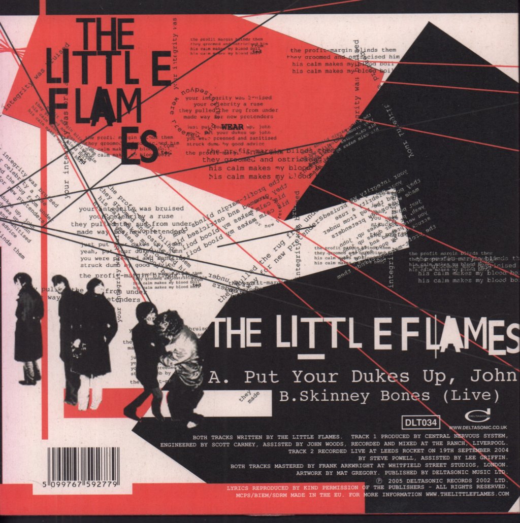 Little Flames - Put Your Dukes Up John - 7 Inch