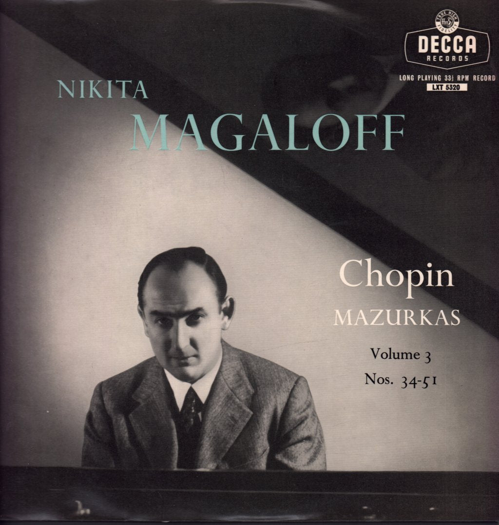 Nikita Magaloff - chopin Mazurkas Volume 3 Nos. 34-51 - Lp