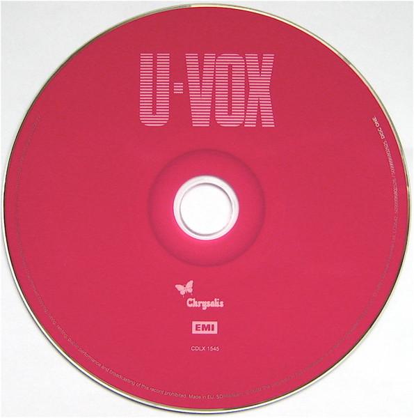 Ultravox - U-Vox - Cd