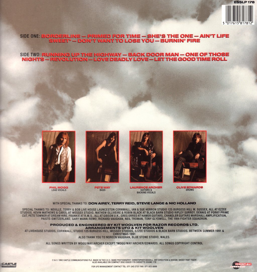 UFO - High Stakes & Dangerous Men - Lp