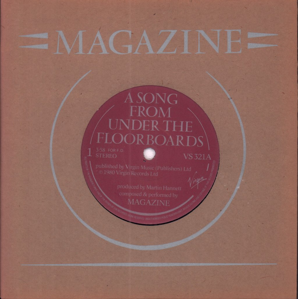 Magazine - A Song From Under The Floorboards - 7 Inch