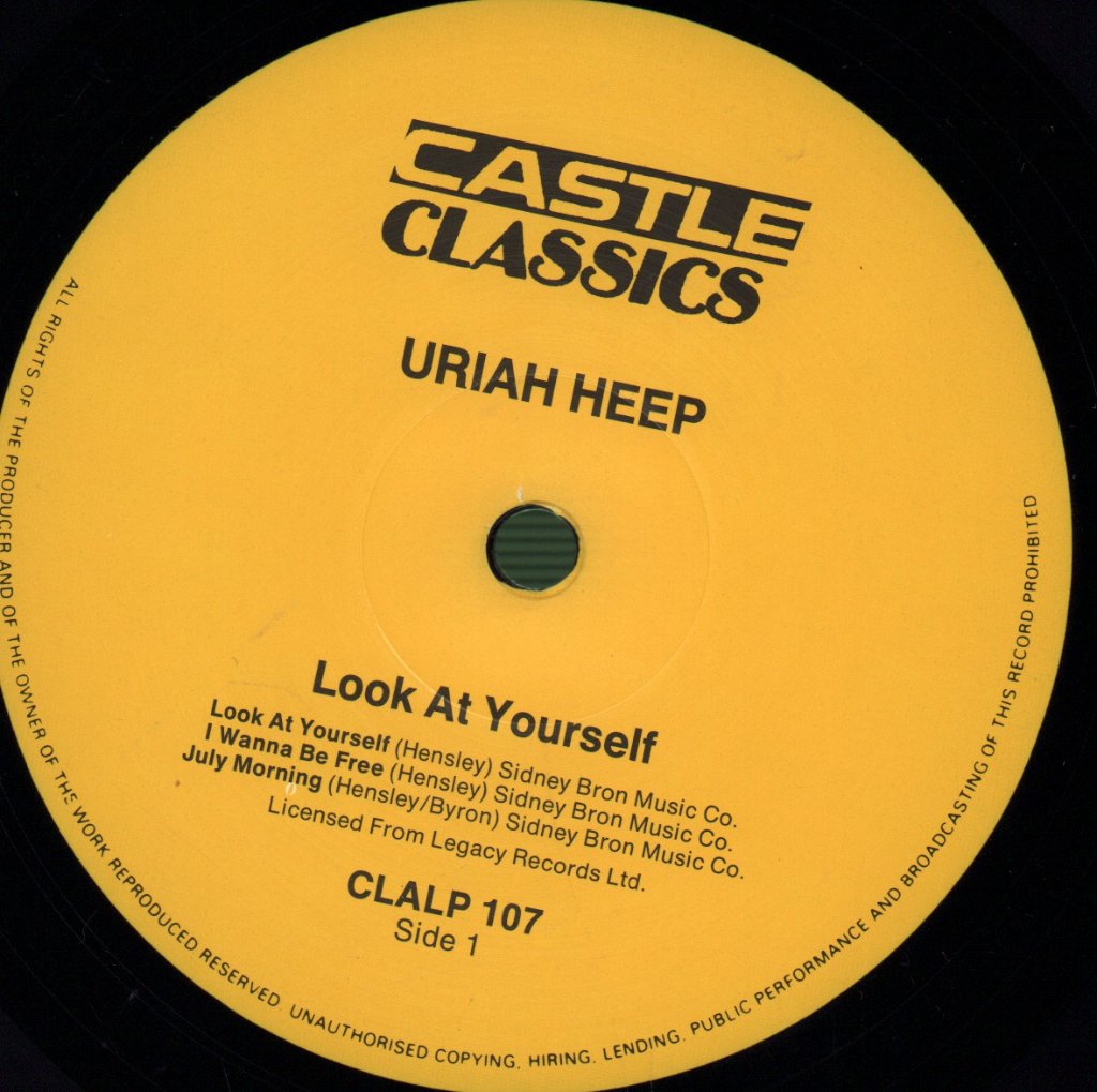 Uriah Heep - Look At Yourself - Lp
